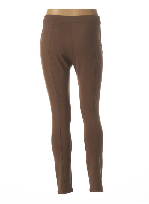 Pantalon slim marron PATRIZIA PEPE pour femme