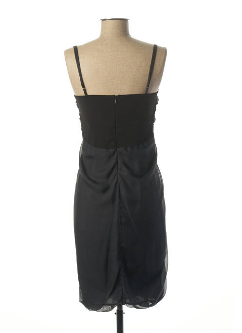 Robe mi-longue noir FUEGO WOMAN pour femme