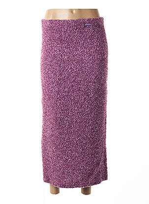 Jupe longue violet CHRISMAS'S pour femme