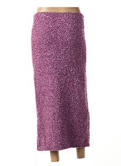 Jupe longue violet CHRISMAS'S pour femme seconde vue