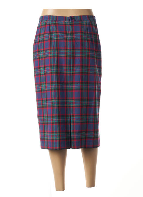 Jupe mi-longue bleu FRANCOISE DE FRANCE pour femme