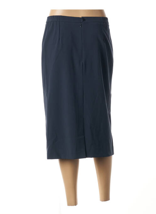 Jupe mi-longue bleu FRANCOISE F pour femme