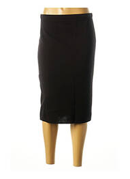 Jupe mi-longue stretch noir TELMAIL femme