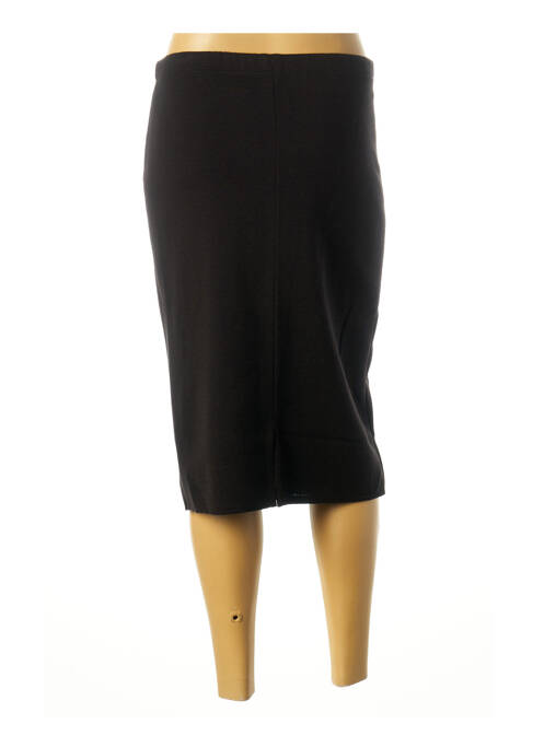 Jupe mi-longue noir TELMAIL pour femme