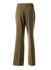Pantalon droit vert MINA.B pour femme seconde vue