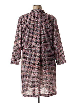 Robe mi-longue rouge GUY DUBOUIS femme