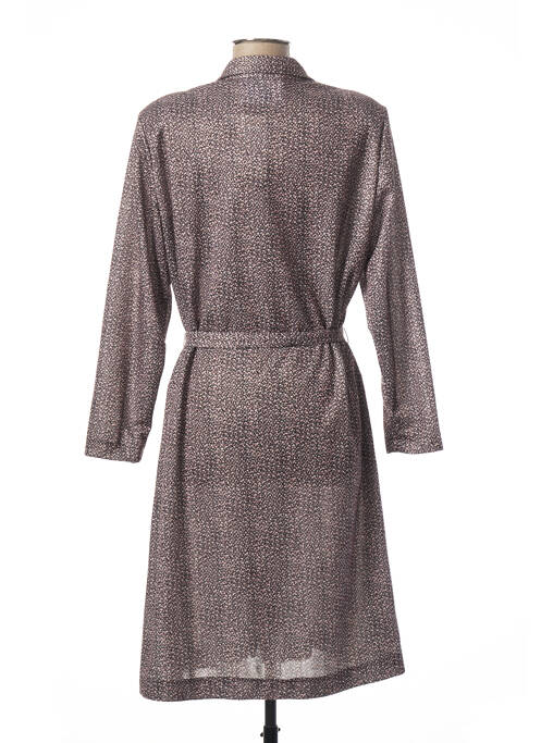 Robe mi-longue noir GUY DUBOUIS pour femme