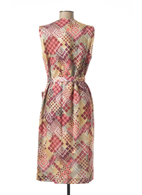 Robe mi-longue violet FRANCOISE F pour femme