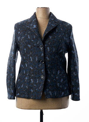 Manteau court bleu BARBARA LEBEK pour femme
