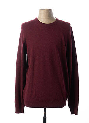 Pull rouge MARVELIS pour homme