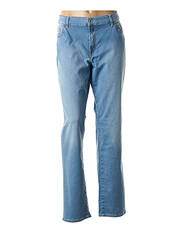 Jeans coupe droite bleu PIONIER pour femme seconde vue