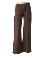 Pantalon marron BENETTON pour femme seconde vue