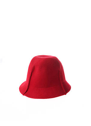 Chapeau rouge BENETTON pour femme