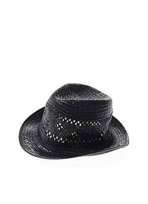 Chapeau noir SISLEY pour unisexe