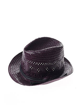Chapeau violet SISLEY pour unisexe