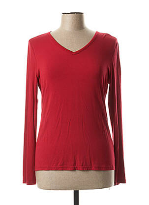 T-shirt rouge FILLE DES SABLES pour femme