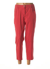 Pantalon 7/8 rouge ADELINA BY SCHEITER pour femme seconde vue