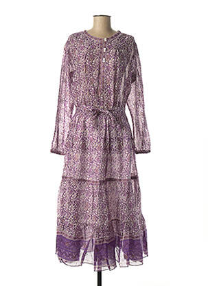 Robe longue violet GOA pour femme