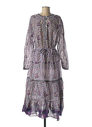 Robe longue violet GOA pour femme