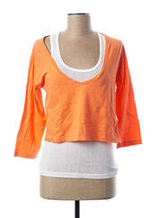 T-shirt orange DN.SIXTY SEVEN pour femme seconde vue
