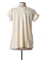 T-shirt beige LEE pour femme seconde vue