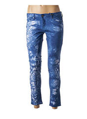 Pantalon 7/8 bleu CIMARRON pour femme seconde vue