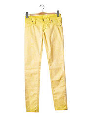 Pantalon slim jaune FREESOUL pour femme seconde vue