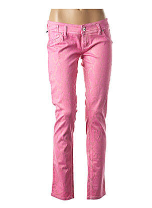 Pantalon slim rose FREESOUL pour femme