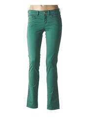Jeans skinny vert WHITE LAB CULTURE pour femme seconde vue