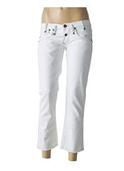 Pantalon 7/8 blanc FREEMAN T.PORTER pour femme seconde vue