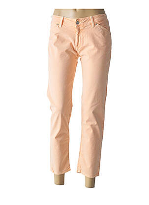 Pantalon 7/8 orange REIKO pour femme