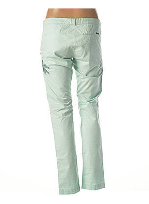 Pantalon chino taille basse taille basse vert MAISON SCOTCH femme