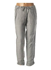 Pantalon 7/8 gris LE TEMPS DES CERISES pour femme seconde vue