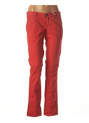 Pantalon chino rouge G STAR pour femme seconde vue