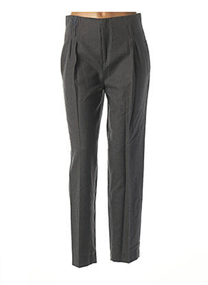 Pantalon gris LEON & HARPER pour femme