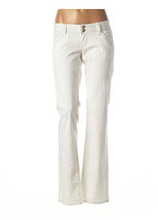 Pantalon droit blanc GUESS pour femme seconde vue