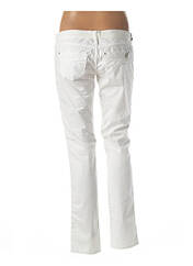 Pantalon slim blanc TAKE TWO pour femme seconde vue
