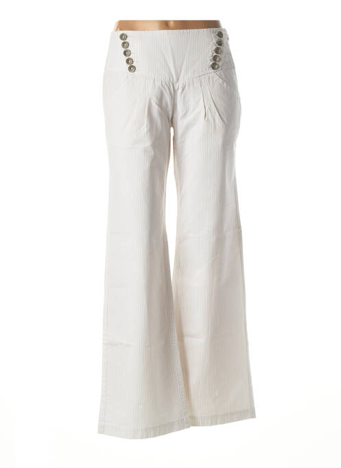 Pantalon blanc FREEMAN T.PORTER pour femme