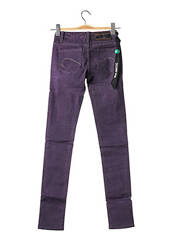 Jeans coupe slim violet ONE GREEN ELEPHANT pour femme seconde vue