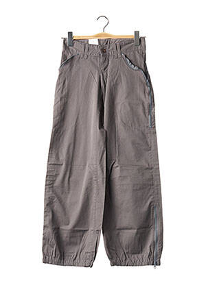 Pantalon droit gris LEVIS pour femme