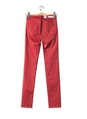 Pantalon slim rouge WHITE LAB CULTURE pour femme seconde vue