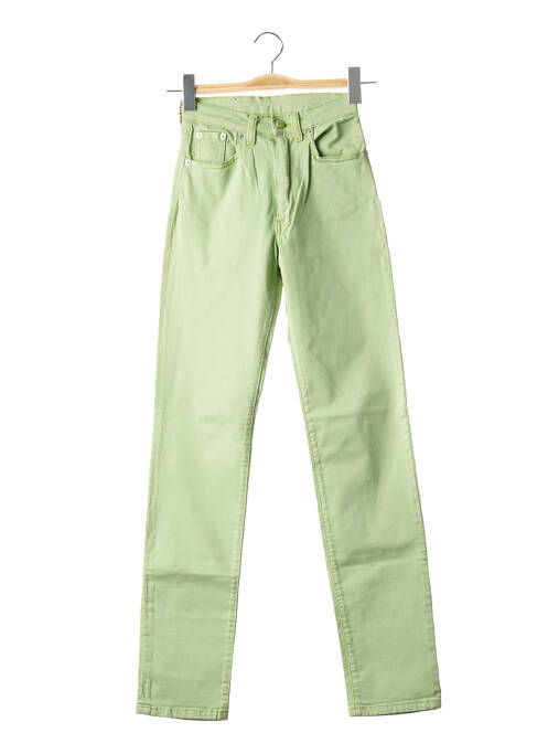 Pantalon slim vert CASAGRANDE pour femme
