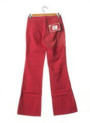 Jeans coupe droite rouge LOIS pour fille seconde vue