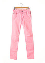 Pantalon slim rose TEDDY SMITH pour fille seconde vue