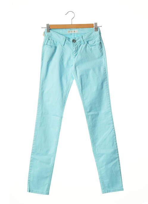 Pantalon slim bleu TEDDY SMITH pour fille