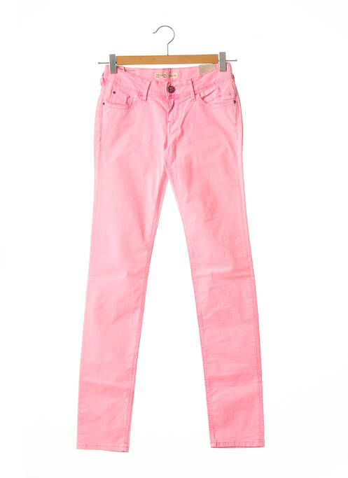 Pantalon slim rose TEDDY SMITH pour fille