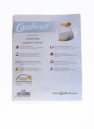 Ceinture blanc CARRIWELL femme