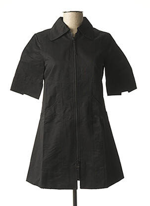 Robe courte coupe cintrée noir BENETTON femme