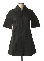Robe courte coupe cintrée noir BENETTON femme
