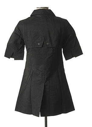 Robe courte coupe cintrée noir BENETTON femme